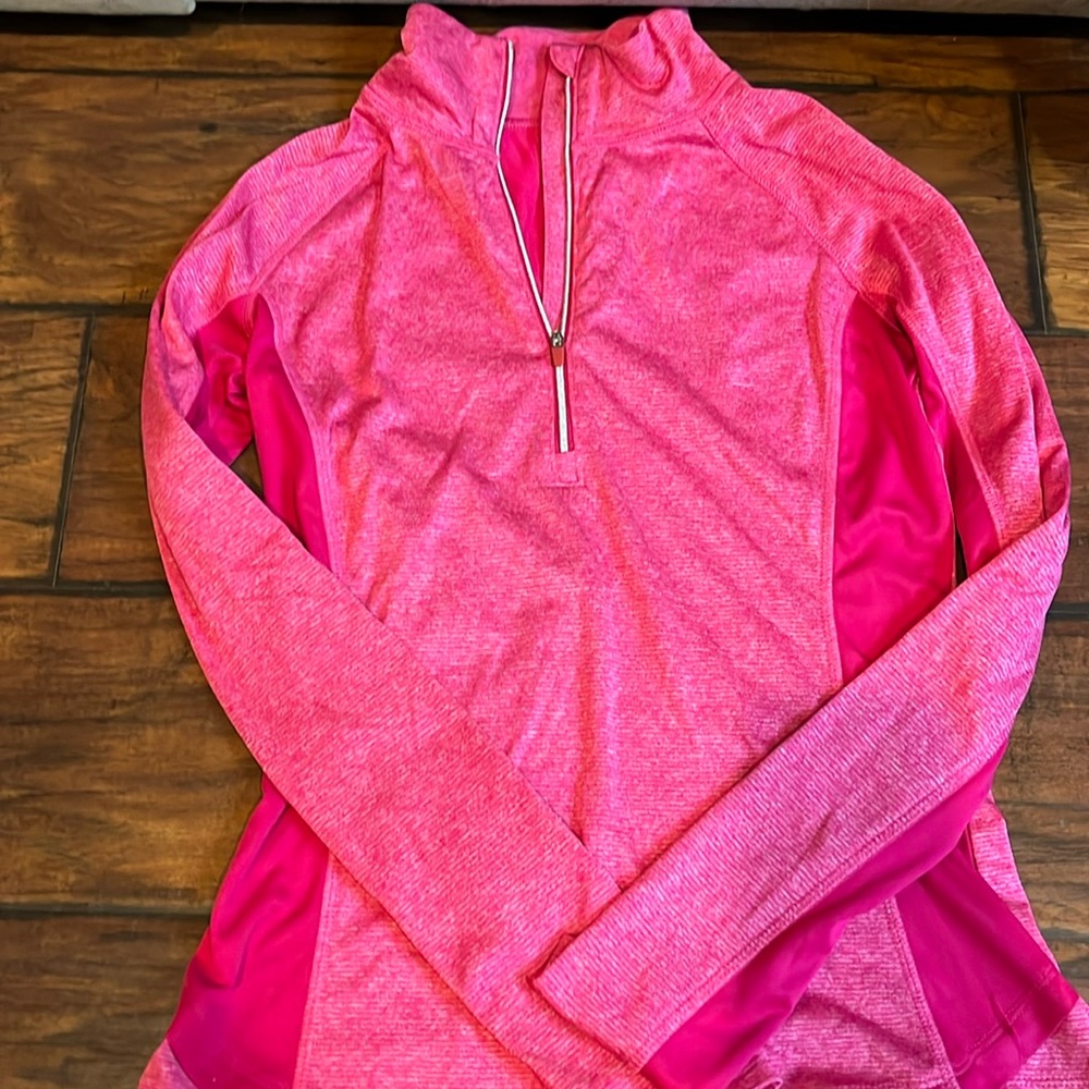 Danskin athletic half zip long sleeve